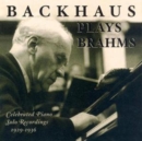 Backhaus Plays Brahms - CD