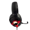Meters Level Up Red Wired Gaming Headphones - Merchandise