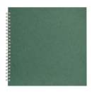 11x11 Posh Pig Off White Paper 35lvs Dark Green Silk - Book