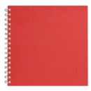 8x8 Posh Pig White Paper 35lvs Red Silk - Book