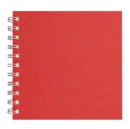 6x6 Posh Pig White Paper 35lvs Red Silk - Book