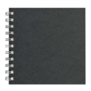 6x6 Posh Pig White Paper 35lvs Black Silk - Book