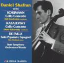 Daniel Shafran Plays Schumann, Kabalevsky, Haydn and Falla - CD