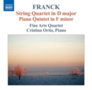 String Quartet in D Major/Piano Quintet in F Minor, Op. 14 - CD