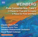 Weinberg: Flute Concertos Nos. 1 and 2: 12 Pieces for Flute and Orchestra/5 Pieces for Flute and Piano - CD