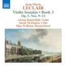 Jean-Marie Leclair: Violin Sonatas, Book 3: Op. 5, Nos. 9-12 - CD