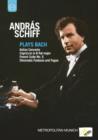 András Schiff Plays Bach - DVD