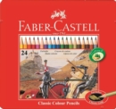 Faber Castell Colouring Pencils Tin of 24 - Book