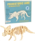 3D wooden puzzle - Triceratops - Book
