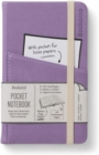 Bookaroo Pocket Notebook (A6) Journal - Aubergine - Book