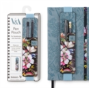 V & A Bookaroo Pen Pouch Kilburn Black Floral - Book