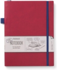 Bookaroo Bigger Things Notebook Journal - Dark Red - Book