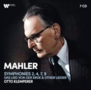 Mahler: Symphonies 2, 4, 7, 9: Das Lied Von Der Erde & Other Lieder - CD