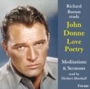 Richard Burton Reads John Donne Love Poetry - CD