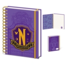 Wednesday (Nevermore Shield) A5 Wiro Notebook - Book