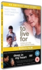 To Live For/Deep in My Heart - DVD
