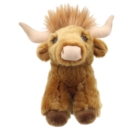 Cow (Highland) Soft Toy - Book