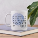 Literary Mug - "A Stack Of Books" - Marble Design - Book