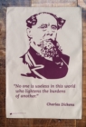Charles Dickens Tea Towel - Book