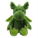 Misty - Dragon (Green) Soft Toy - Book