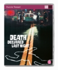 Death Occurred Last Night - Blu-ray