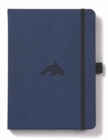 Dingbats A5+ Wildlife Blue Whale Notebook - Dotted - Book