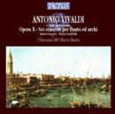 Antonio Vivaldi: Opera X, Sei Concerti Per Flauto Ed Archi - CD