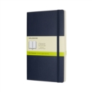Moleskine Sapphire Blue Large Plain Notebook Soft - Book