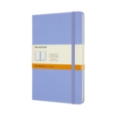 Moleskine Large Ruled Hardcover Notebook : Hydrangea Blue - Book