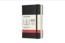 Moleskine 2022 12-Month Daily Pocket Hardcover Notebook : Black - Book