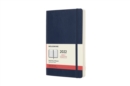 Moleskine 2022 12-Month Daily Large Softcover Notebook : Sapphire Blue - Book