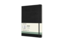 Moleskine 2022 12-Month Weekly Extra Large Hardcover Notebook : Black - Book