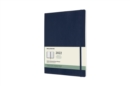 Moleskine 2022 12-Month Weekly Extra Large Softcover Notebook : Sapphire Blue - Book