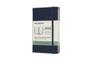 Moleskine 2022 12-Month Weekly Pocket Hardcover Horizontal Notebook : Sapphire Blue - Book