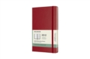 Moleskine 2022 18-Month Weekly Large Hardcover Notebook : Scarlet Red - Book
