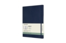 Moleskine 2022 18-Month Weekly Extra Large Softcover Notebook : Sapphire Blue - Book