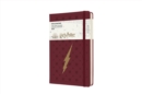 Moleskine Ltd. Ed. Harry Potter 2022 12-Month Daily Large Hardcover Notebook : Bordeaux Red - Book