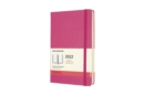 Moleskine 2022 12-Month Daily Large Hardcover Notebook : Bougainvillea Pink - Book