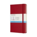 Moleskine Medium Dotted Hardcover Notebook : Scarlet - Book