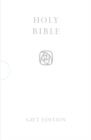 HOLY BIBLE: King James Version (KJV) White Pocket Gift Edition - Book