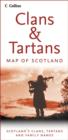 Clans and Tartans Map of Scotland - Book