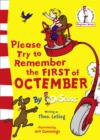 Please Try To Remember the First of Octember - Book