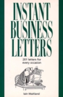 Instant Business Letters - eBook