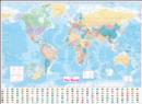 Collins World Wall Laminated Map - Book
