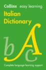 Easy Learning Italian Dictionary - Book