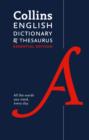 Collins English Dictionary and Thesaurus Essential : All-In-One Support for Everyday Use - Book