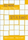 KS2 Maths Practice Test Papers Pack - Sets A, B and C (Online download) - Book