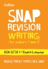 AQA GCSE 9-1 English Language Writing (Papers 1 & 2) Revision Guide : Ideal for the 2024 and 2025 Exams - Book