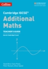 Cambridge IGCSE (TM) Additional Maths Teacher's Guide - Book