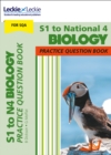 S1 to National 4 Biology : Practise and Learn Cfe Topics - Book